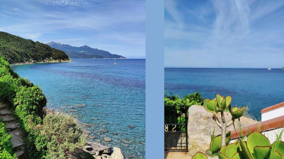 Hotel Scoglio Bianco ポルトフェッラーイオ エクステリア 写真