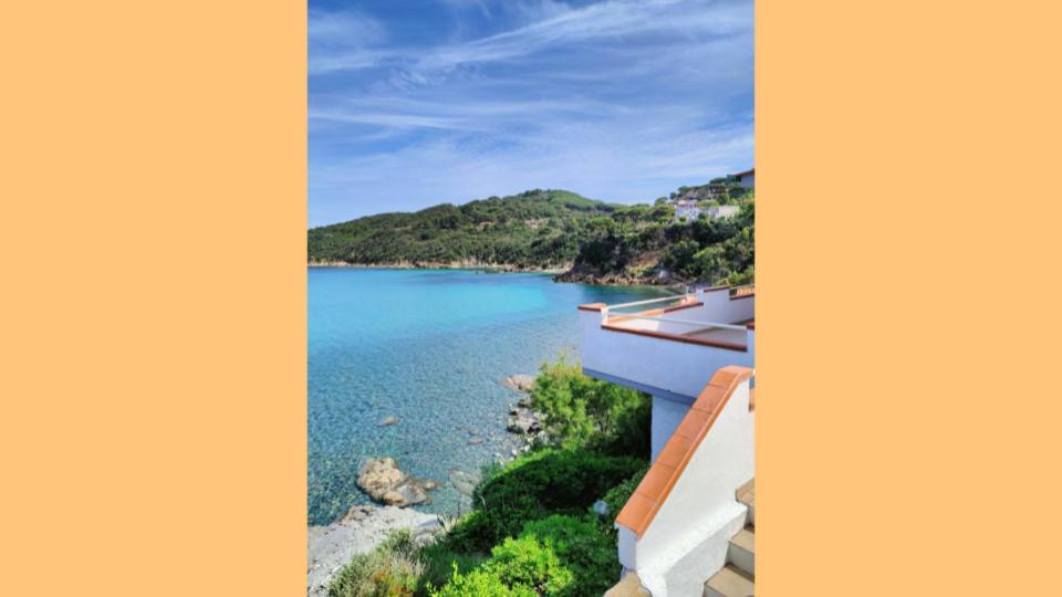 Hotel Scoglio Bianco ポルトフェッラーイオ エクステリア 写真